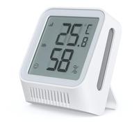 X-sense Termómetro digital higrómetro interior, termómetro de habitación WiFi con aplicación X-Sense App (requiere estación base), rango de confort adaptado, indicador sonriente, 1 sensor STH0A