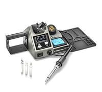 X-Tronic Modelo 9060-PRO-X • Estación de soldador de vidrio de 200 W con 4 puntas de soldadura • Temperatura: 450 °F - 1000 °F/200 °C - 450 °C • Conversión °C/°F • Temporizador de sueño de 0-30