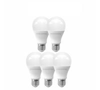 x5 Bombillas LEDECO estándar E27 806lm 8W 6000K 220º 15.000h