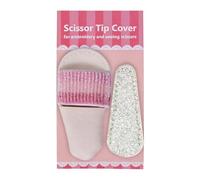 XAGMODSHN Funda de cuero para tijeras de bordado con diseños elegantes para protección y portabilidad en costura y manualidades, c, Talla única