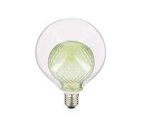 Xanlite BOMBILLA FILAMENTO LED G125 CRISTAL DOBLE VERDE, CASQUILLO E27, 270 LÚMENES, CONSO. 3 W (EQUIVALENCIA 30 W), 2700 KELVINS ; BLANCO CÁLIDO