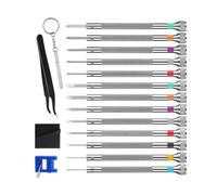 Xanorrg Versatile Screwdriver Set For Jewelry and Watch Repair Including Magnet Tool and Tweezers Computer Repair Kit