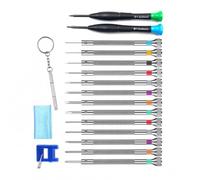 Xanorrg Versatile Screwdriver Set For Jewelry and Watch Repair Including Magnet Tool and Tweezers Computer Repair Kit