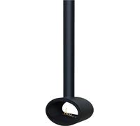 Xaralyn: Chimenea de etanol de techo, diseño "Floh". Potencia de 2 kW. Chimenea colgante. Incluye quemador de bioetanol. Produce llamas reales. Chimenea con ambiente acogedor