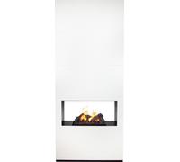 Xaralyn Wasserdampf-Kamin - Ambiance EOW - Blanco, madera - Con mando a distancia - Chimenea eléctrica Opti-Myst - Cassette 600 - Chimenea de túnel - Separador de ambientes