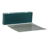 Xcalibur Tooling 82mm Cepilladora Cuchillas compatibles con Makita Bosch B&D Hitachi Pack de 10 Reversibles
