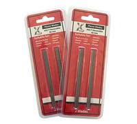 Xcalibur Tooling 82mm Reversible Planer Blades Compatible con Bosch Black y Decker DeWalt Pack de 4