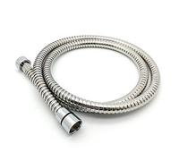 Xcel Home Manguera De Ducha Flexible De Acero Inoxidable De 4 Pies | Diseño Portátil, a Prueba De Fugas Y Torceduras | Conectores De Latón | Manguera Para Baño Y Ducha | Tubo De Plomería Duradero