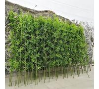 XDOPIRRS Biombo de Privacidad de Bambú Artificial para Exteriores, Planta Artificial Impermeable para Privacidad, Adecuada para la Decoración de Balcones, Jardines(2m/6.5ft Tall,70 Bamboo)
