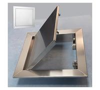 XEINNILL 1 panel de acceso de acero inoxidable: puerta de inspección tipo empuje for un fácil mantenimiento e instalación.(35x35cm)
