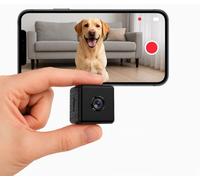 XESHOP FBA Mini Camara Espia, Camara espia Oculta 1080P Full HD, Camaras Espias Camufladas con Soporte - con Visión Nocturna y Detección de Movimientos 2.4GHz
