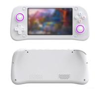 XF43 - Dispositivo de juego de mano retro con pantalla IPS 4.3, compatibilidad con más de 30 emuladores y firmware estable (128 G, blanco)