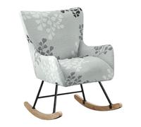 XGANGM Sillas Mecedora con Brazos Elastica Fundas Sillón Relax Fundas Silla de Lactancia Escandinavo Sillón Mecedora Cubiertas Protectoras para Salón Dormitorio Balcón Sala, #4, 1PC