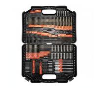 Xgdsnly 246 Piezas Maletín de Brocas 246 Piezas Gran Surtido Set de Puntas y Brocas Almacenamiento Práctico Herramientas para Carpintería, Reparación