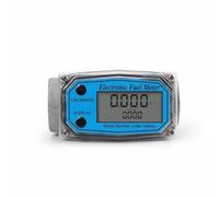 Xgdsnly Caudalímetro Turbina Alta Precisión, 1 Pulgada, Medidor De Combustible Electrónico De Acero Inoxidable De 1 Pulgada Con Pantalla Instantánea
