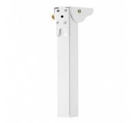 Xgdsnly Pata Plegable Metal Compacto Pata Mesa con Articulación Robusto Banco Trabajo para Aficionados Al Bricolaje, Escritorio, 25cm, Blanco