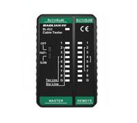 Xgdsnly Probador de Cable de Red Tester Ethernet Cable Tester Analizador Comprobador LAN Material Soporta STP UTP LED Unidad Separada Hasta 300 M Adecuado