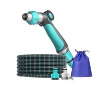 Xgdsnly Pulverizador de Alta Presión Aspersor Manual Pistola de Agua Cónica Flexible Conjunto con Unificado Paso Ampliado Chorro Focalizado Adecuado para, 30 Metros Después De Inyectar Agua