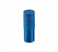 Xgdsnly Punta Molienda Diamante Diamantado Fresa Diamante Abrasivo Vástago Metálico Azul, 15mm