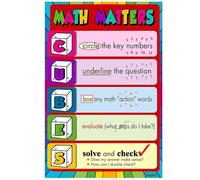 XGINERFEX Math Classroom Decor Poster Educational Wall-Art for Elementary School Motivational Teacher Gift Why Math is Important Inspirational Learning Poster(Framed,12x18inch(30x45cm))