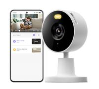Xiaomi Cámara de vigilancia Smart Camera C100 WiFi Bluetooth Mic/Altavoz microSD 256GB Blanco