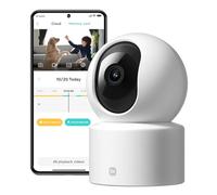 XIAOMI C301 Camara Vigilancia WiFi Interior, 2K 3MP Cámara Vigilancia, App | 360° Panorama Completo, Detección De Personas, Colores Reales Con Poca Luz, Audio Bidireccional, Protección De La Privacidad