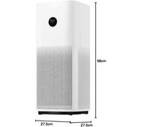 Xiaomi Purificador de aire Smart Air Purifier 4 Pro – Filtro HEPA, WiFi, hasta 60 m2, 33,7 dB
