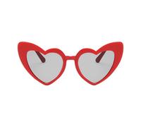 XIAOXIAOYU Gafas de corazón, Gafas de color teñidas transparentes