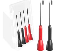 Xiatiaosann 6 puntas prueba para multímetro 2 mm Sonda prueba aguja extendida 2 mm a 1 mm, 600 V/10 A Aguja perforadora aislamiento no destructiva, para cables Tl71 Tl75, pruebas eléctricas