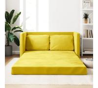 Xichuzi Sofá Cama Suelo 2 en 1 Terciopelo Amarillo Oscuro 122x204x55 cm, Sofas De Salon, Hogar Sofa, Muebles Salon, Sofa Relax, Sofá Moderno - SPU:353963