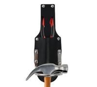 Xijobido Funda para Alicates - Bolsa Herramientas Cuero PU y Porta Martillos | Bolsa 2 En 1 para Electricistas Mantenimiento Jardin - Poda Y Construccion