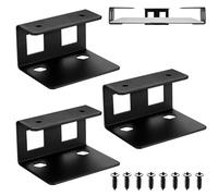 Xingwenhao Ganchos resistentes, soporte en U, ganchos en U, soportes para azulejos de cerámica, ganchos de pared de metal, soporte de equipo para colgar en la cocina, baño, garaje, ganchos para