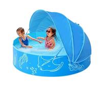 Xinhuju Piscina con Toldo | 47x12 Pulgadas Plegable Silla de Agua para Verano,Alberca Infantil,para Parque Playa Jardín Niños Niñas