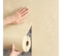 xinwanhong Papel Pintado Adhesivo Impermeable 5mm, Rodillo de reducción de Ruido, Aislamiento térmico, Adhesivo de Pared Resistente a la Humedad, Mejora del hogar,Dormitorio,Salón,Amarillo,0.5mx100m