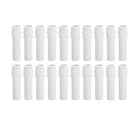 Xiuganpo 20 Piezas Simulación de Gota de Cera, Fundas para Velas de 4 Pulgadas, Fundas para Candelabro E12, Base de Candelabro
