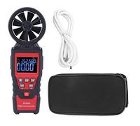 Xiuganpo Anemómetro Digital HT625B, Medidor de Velocidad del Viento Portátil con Pantalla LCD Retroiluminada para Energía Eólica, Navegación, HVAC, Detección de Entornos Exteriores