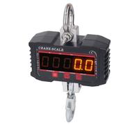 Xiuganpo Báscula de Grúa Digital, Báscula Colgante Industrial de Alta Resistencia de 2000 Kg 4400 Lb con Control Remoto y Pantalla LED, para Pesaje de Construcción de Fábricas Agrícolas