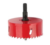 Xiuganpo Broca de Sierra Perforadora de Alta Dureza de 90 Mm para Corte de Metal y Madera, Ideal para Paneles de Yeso de Plástico y Aluminio