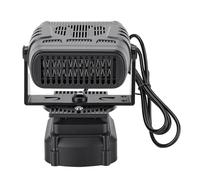 Xiuganpo Calentador de Espacio Inalámbrico, Ventilador de Viento Cálido, Silencioso, Ajustable, para Coche, Camping, Taller, ABS, 1 Unidad