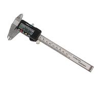 Xiuganpo Calibrador Digital de Acero Inoxidable Micrómetro Vernier Electrónico de 0-150 Mm, Herramienta de Medición de 0,01 Mm de Alta Precisión para Ingeniería, Mecanizado y Ciencia