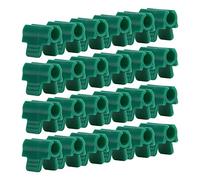 Xiuganpo Clips de Aro para Túnel de Red, Cubierta de de Película, Fácil Operación, 24 Uds., para Clips de Varilla de Red de Sombra de Jardín (Espesado 14mm)