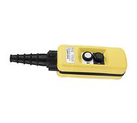 Xiuganpo Control de Interruptor de Elevación de Grúa ABS Colgante, Controlador de Elevación Confiable de 2 Botones para un Uso Conveniente