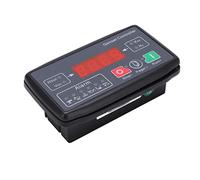 Xiuganpo Controlador de Grupo Electrógeno Módulo de Parada de Arranque Automático Confiable para Aplicaciones de Gasolina Diésel Pequeña Plástico ABS Duradero