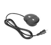 Xiuganpo Controlador Manual de sofá Eléctrico de 2 Botones con Enchufe de 5 Pines para Sillas Reclinables, Material ABS Duradero, Fácil de Instalar, 1 Unidad