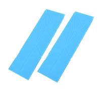 Xiuganpo Cucharas Medidoras de Polígonos Plegables Grandes, Herramienta de Cocina 3 en 1 Magnética Premium para Cocinar, Juego de Silicona Fácil de Limpiar, 2 uds. (BLUE)