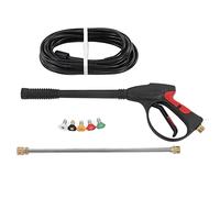 Xiuganpo Limpiador Eléctrico Portátil de Alta Presión de 4000PSI con Varilla de Extensión y 5 Boquillas para Automóviles