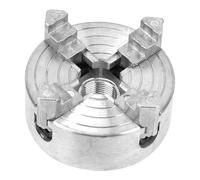 Xiuganpo Mandril de Acción Simple de 4 Mordazas de Aleación de Zinc, Rango de Sujeción de 12 65mm para Mini Torno de Metal, Herramienta de Mecanizado de Precisión de Rosca M12x1