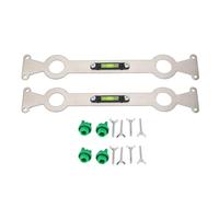 Xiuganpo Nivelador de Tubería Ajustable de Acero Inoxidable con Nivel de Burbuja, Indicador de Nivel de Nivelador de Tubería de Agua Fría y Caliente de Metal para Instalación de Cabezales