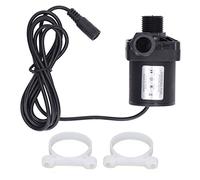 Xiuganpo Pequeña Bomba Sumergible Rendimiento Silencioso Ahorro de Energía para Acuarios Mini Fuente DC12V 20W 800L/h