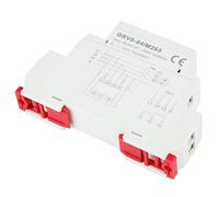 Xiuganpo Relé de Protección de Voltaje Trifásico Ajustable con Indicadores LED, Rango de Medición 101 V-318 V, Protección contra Falla de Fase de Secuencia de Fase, GRV8-04 M265 para Camiones